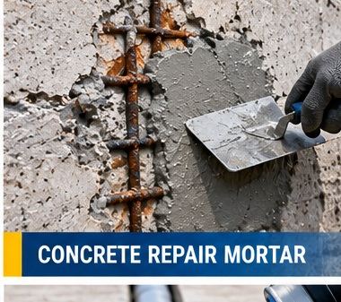 Polymer-modified cementitious repair mortar